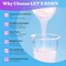 LET'S RESIN Silicone Mold Making Kit 63.48oz/3.968lbs,Non-Toxic And Food-safe Grade Mold Making Silicone Rubber,Silicone Mold Maker,Clear Liquid Molding Silicone Kit for Resin Molds, Silicone Molds Making
